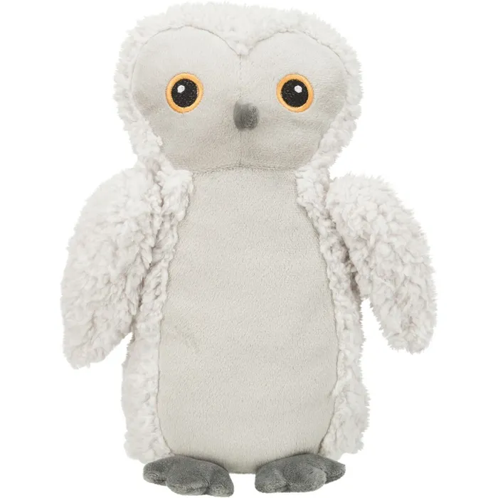 Główne zdjęcie produktu Be Eco sova EMILY, plyšová hračka se zvukem pro psy, 28 cm, bílá