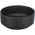 BE NORDIC miska ceramiczna czarna 1,2 l/o 18 cm