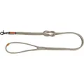 BE NORDIC okrągła smycz skórzana XS-L: 1,20 m/ 8 mm, kolor szary