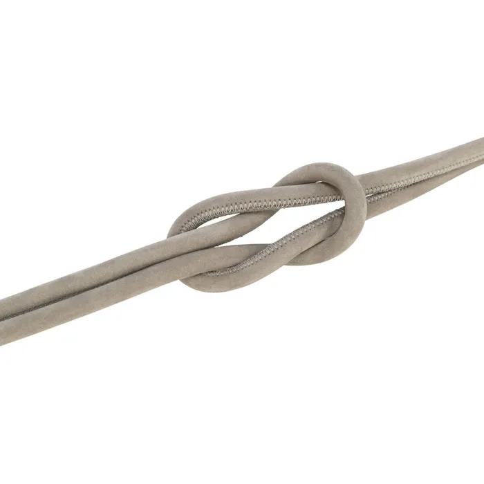 Główne zdjęcie produktu BE NORDIC kulaté kožené vodítko XS-L: 1.20 m/ 8 mm, šedá