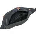 Wielofunkcyjna torba na pas BE NORDIC, 24 x 11 x 8 cm, pasek: 50-165 cm, czarna