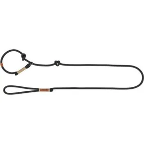 Smycz BE NORDIC dla retrieverów, czarna/piaskowa L-XL: 1,70 m/ o 13 mm