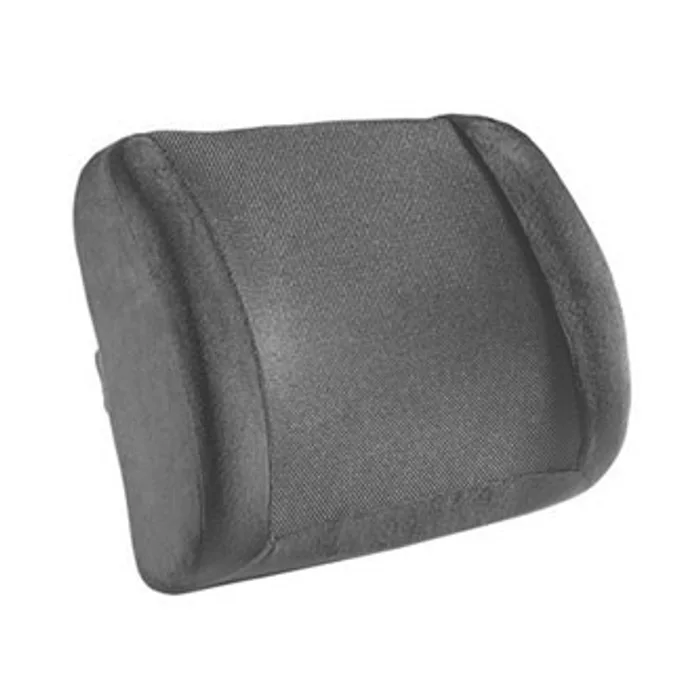 Główne zdjęcie produktu Bederní opěrka, univerzální, ergonomická, černá, paměťová pěna