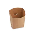 Pudełko do frytek (PAP) tłuszczoodporne kraft `100g` [50 szt]