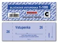 Następne zdjęcie produktu Bločková vstupenka 1-100 ET300