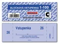 Następne zdjęcie produktu Bločková vstupenka 1-100 ET300