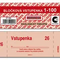 Następne zdjęcie produktu Bločková vstupenka 1-100 ET300