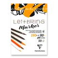Blok do liternictwa Clairefontaine - A4, 20 arkuszy, 190 g