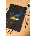 Następne zdjęcie produktu Blok Clairefontaine Paint on Black A4, 20 listů, 250 g
