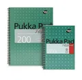 Blok "Metaliczna Jotta", A4+, kwadrat, 100 ark., oprawa spiralna, PUKKA PAD