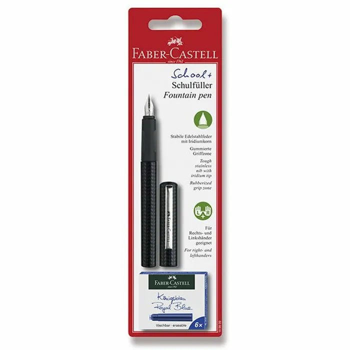 Główne zdjęcie produktu Bombičkové pero Faber-Castell karbonové