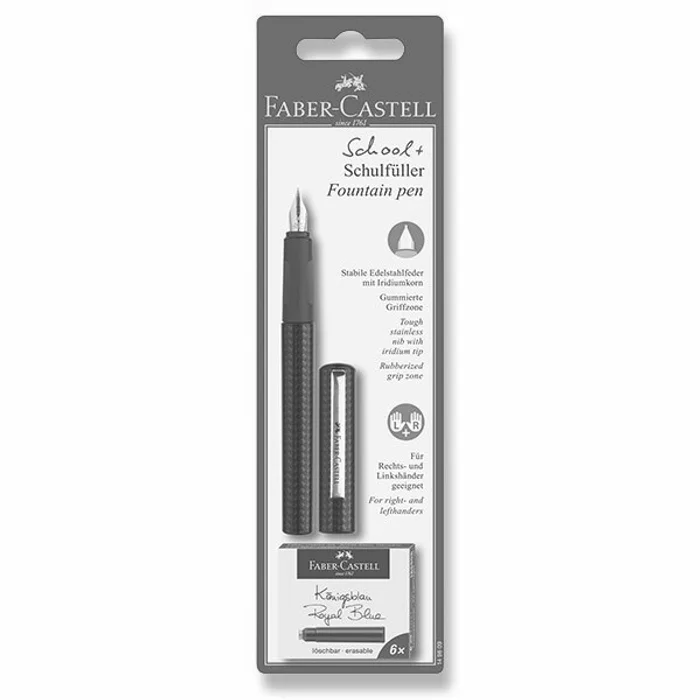 Główne zdjęcie produktu Bombičkové pero Faber-Castell karbonové