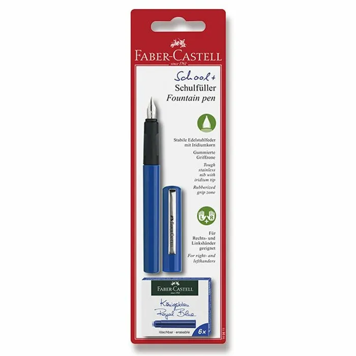 Główne zdjęcie produktu Bombičkové pero Faber-Castell modré