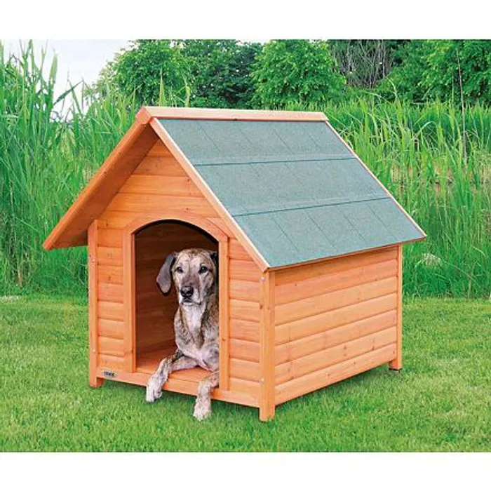 Główne zdjęcie produktu Bouda pro psa, dřevěná, L 96x105x112 cm TRIXIE