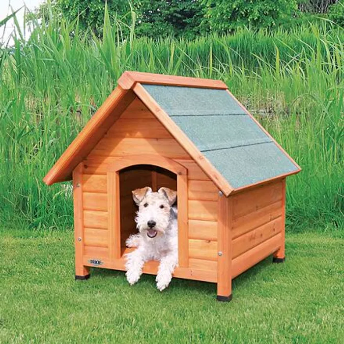 Główne zdjęcie produktu Bouda pro psa, dřevěná, S-M 71x77x76 cm TRIXIE