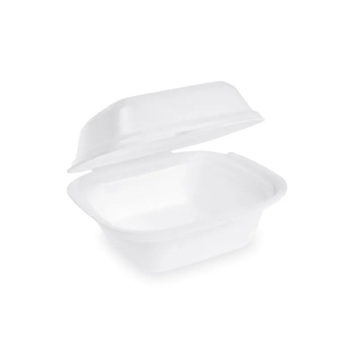 Główne zdjęcie produktu Box na burger (XPS) bílý 145 x 133 x 75 mm `L` [125 ks]