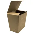 Pudełko kartonowe na frytki (FSC Mix) tłuszczoodporne kraft `150 g` [50 szt]