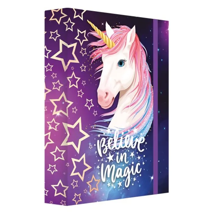 Główne zdjęcie produktu Box na sešity A4 Jumbo Believe in Magic