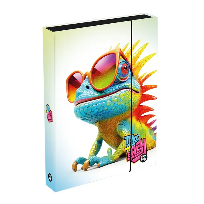 Główne zdjęcie produktu Box na sešity A4 Jumbo Chameleon