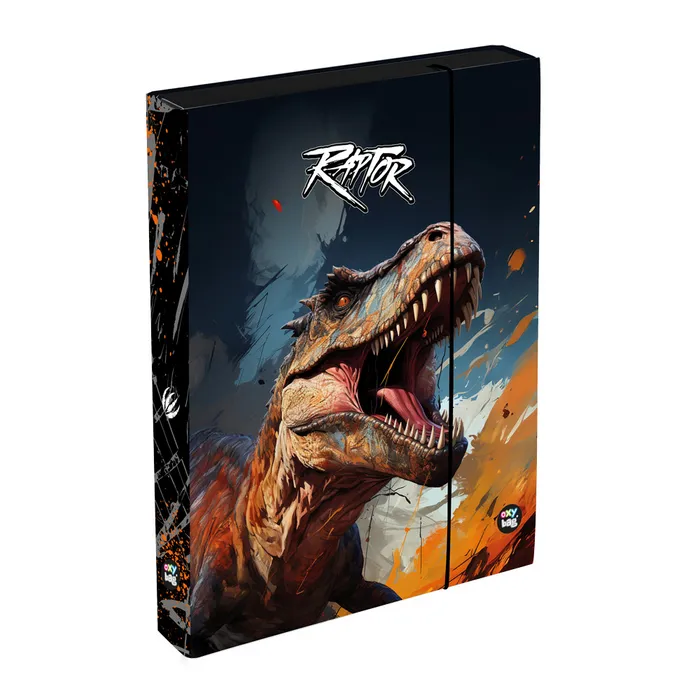 Główne zdjęcie produktu Box na sešity A4 Jumbo Dino