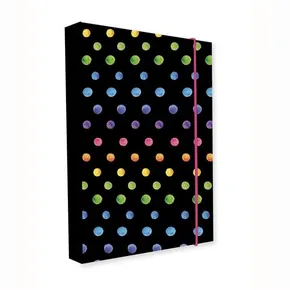 Box na sešity A4 Jumbo Dots Colors