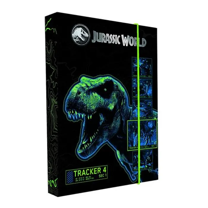 Główne zdjęcie produktu Box na sešity A4 Jumbo Jurassic World
