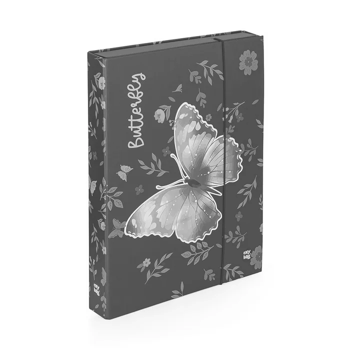 Główne zdjęcie produktu Box na sešity A4 Jumbo Motýl 2