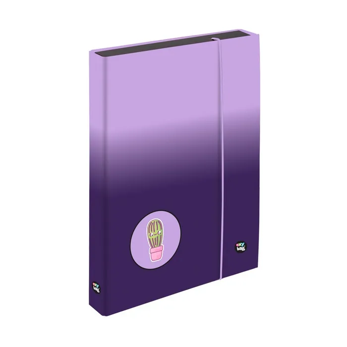 Główne zdjęcie produktu Box na sešity A4 Jumbo OXY NEXT Ombre Purple