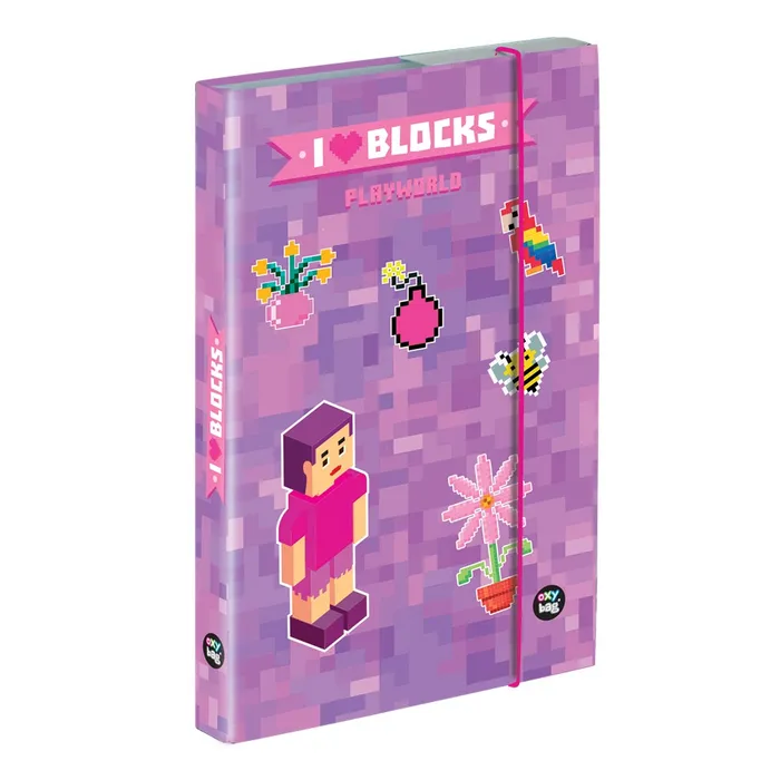 Główne zdjęcie produktu Box na sešity A4 Playworld Girl