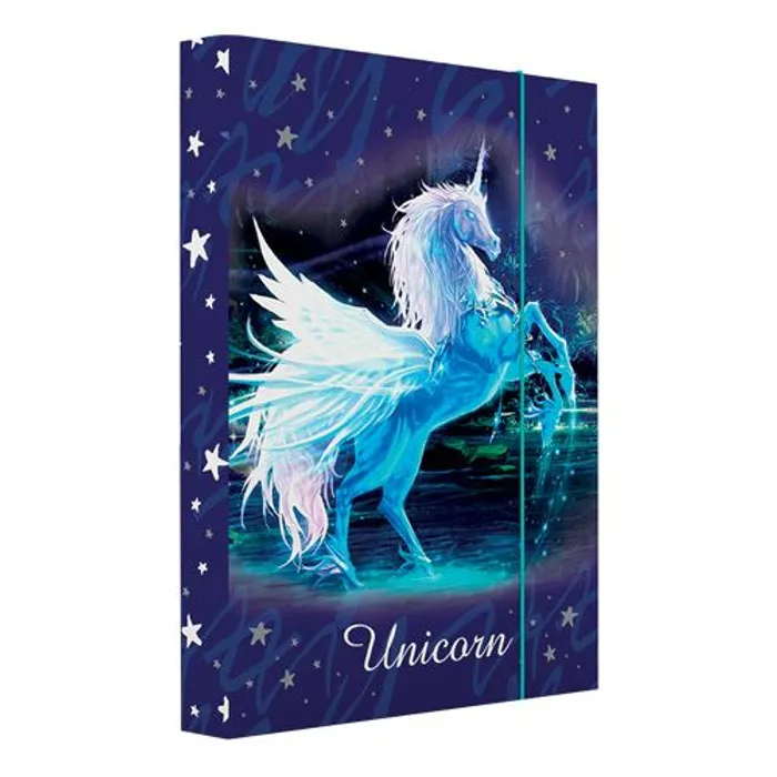 Główne zdjęcie produktu Box na sešity A4 Unicorn