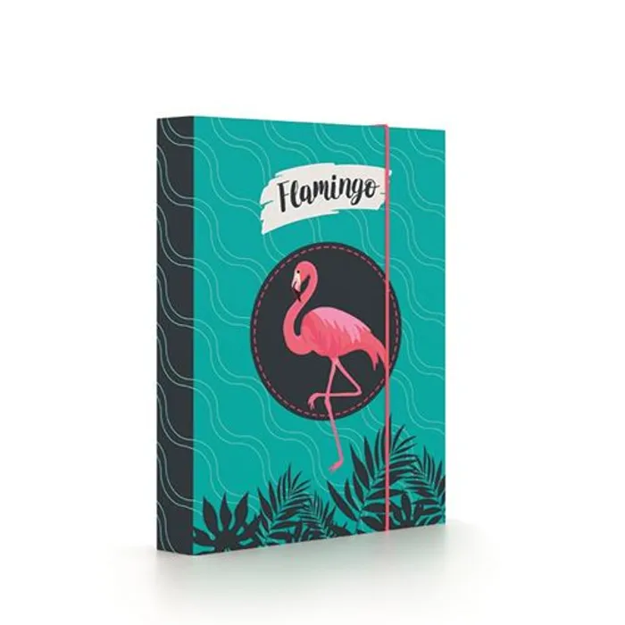 Główne zdjęcie produktu Box na sešity A5 Flamingo