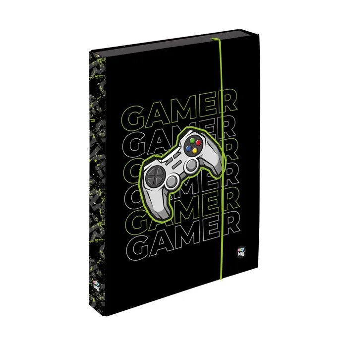 Główne zdjęcie produktu Box na sešity A5 Jumbo Gamer