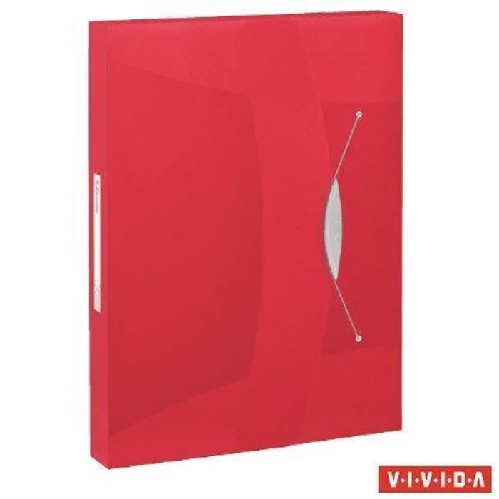 Główne zdjęcie produktu Box na spisy Esselte VIVIDA, VIVIDA Červená