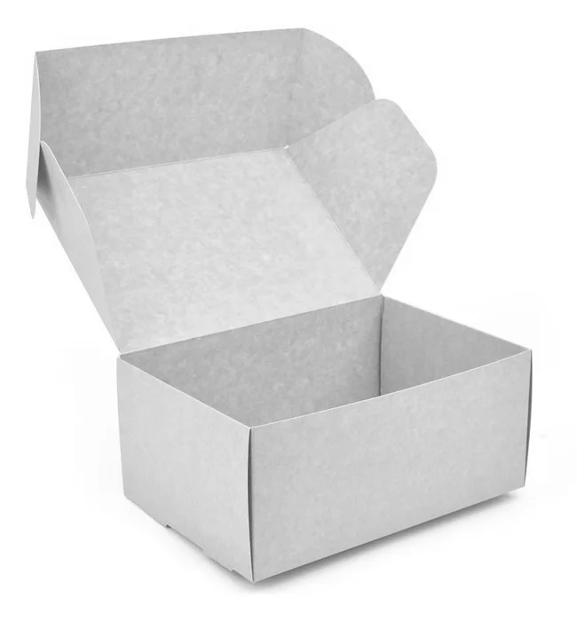 Główne zdjęcie produktu Box na zákusky EKO, kraft, 215 x 145 x 95 mm [50 ks]