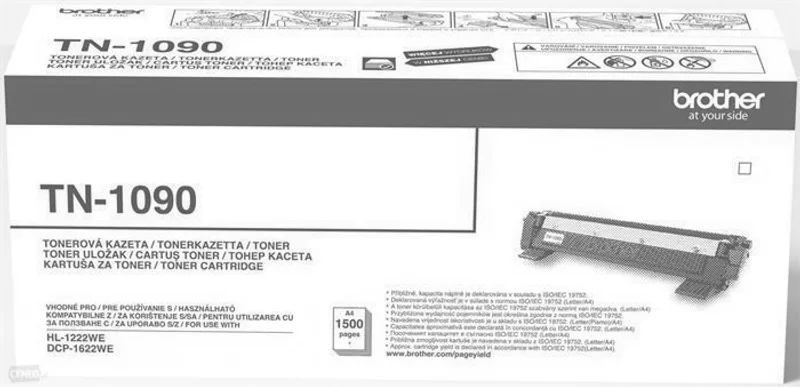 Główne zdjęcie produktu Brother originální toner TN1090, black, 1500str., Brother HL-1222WE, DCP-1622WE, O