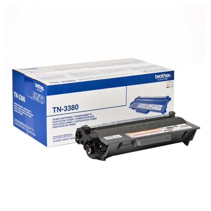 Główne zdjęcie produktu Brother originální toner TN3380, black, 8000str., Brother HL-5440D, HL-5450DN, HL-5470DW,