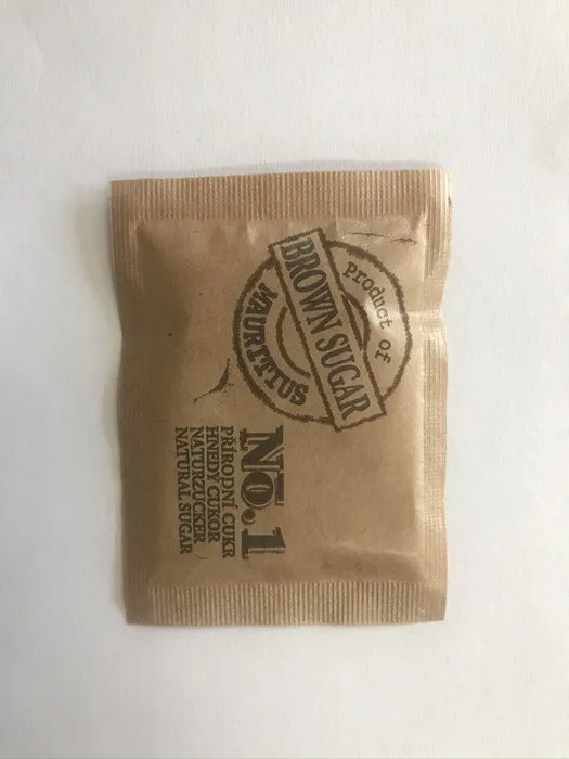 Główne zdjęcie produktu Brown Sugar Cukr třtinový Mauritius HB porce 200x4g