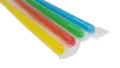 Słomki plastikowe BUBBLE TEA 12x210mm mix [100 szt.] (wielokrotnego użytku)