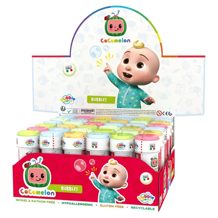 Główne zdjęcie produktu Bublifuk DULCOP 60 ml, Cocomelon bubbles