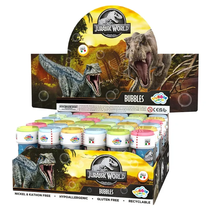 Główne zdjęcie produktu Bublifuk DULCOP 60 ml, Jurassic World bubbles