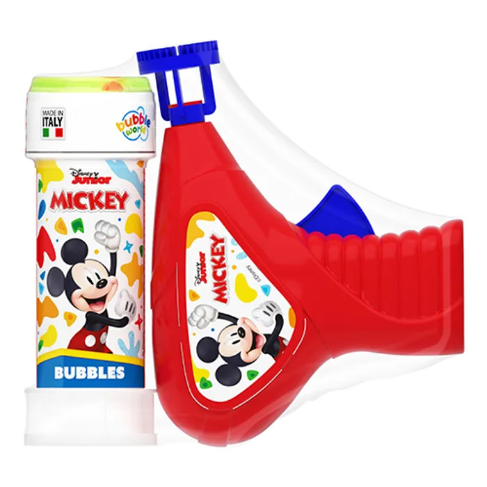 Główne zdjęcie produktu Bublifuk DULCOP 60 ml s pistolí na výrobu bublin, Mickey