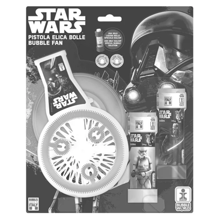 Główne zdjęcie produktu Bublifuk DULCOP Star Wars, s ventilátorm na výrobu bublin