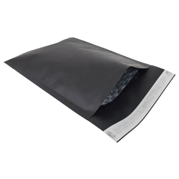 Główne zdjęcie produktu Bublinková protinárazová obálka D-14 180 x 265 mm černá [1 ks]