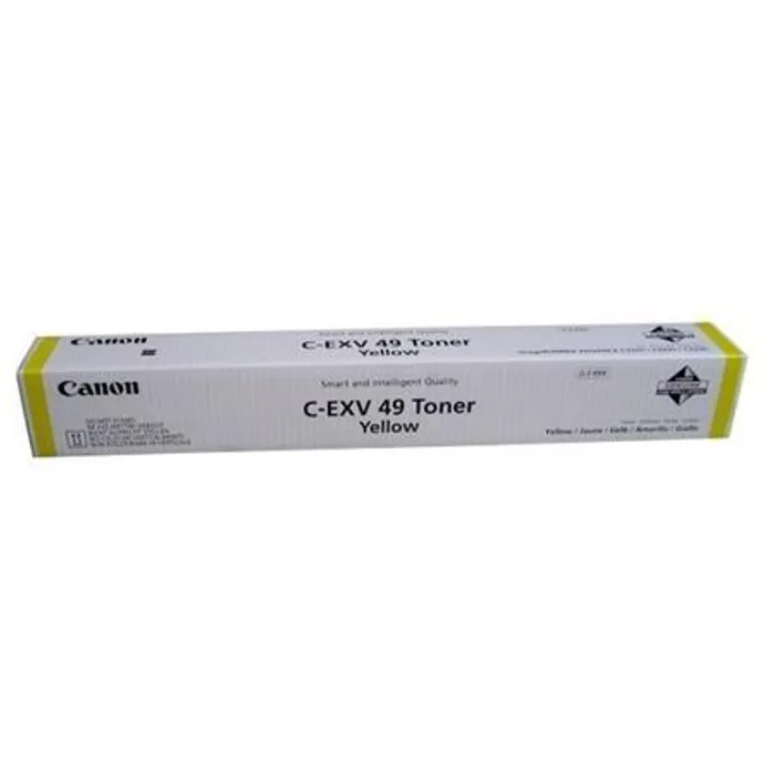 Główne zdjęcie produktu C-EXV49B Cartridge do tiskáren IR C250, C350, C351, žlutá, 36 tis. stran, CANON