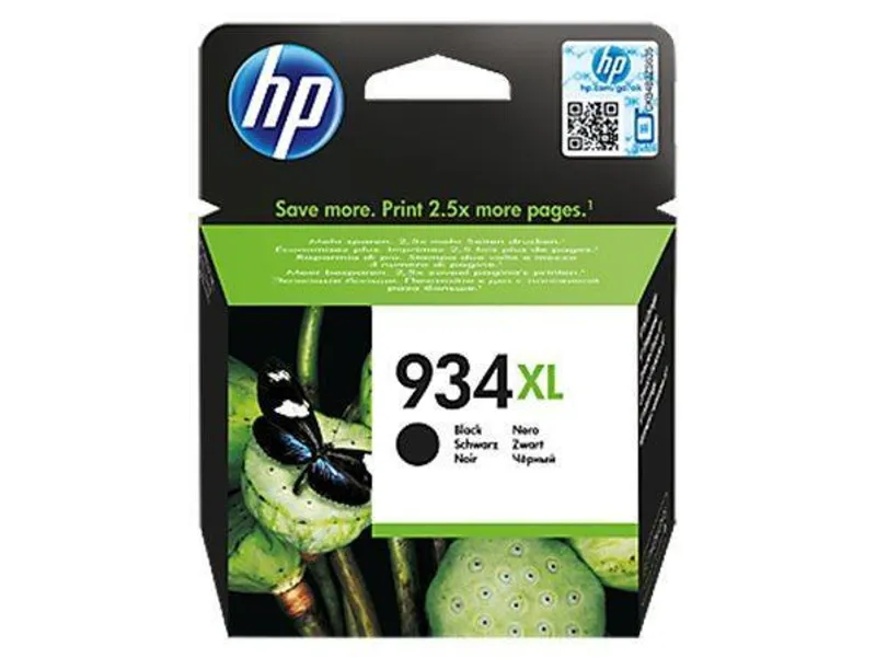 Główne zdjęcie produktu C2P23AE Inkjet cart. pro OfficeJet Pro 6830 tiskárnu, HP 934XL černá, 1000 stránek