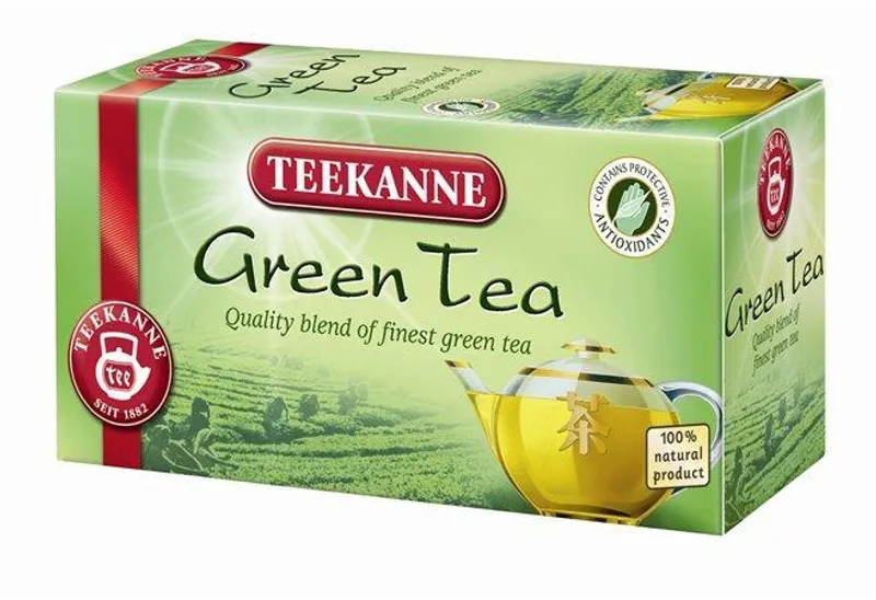 Główne zdjęcie produktu Čaj zelený, 20x1,75 g, TEEKANNE