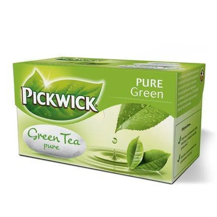 Główne zdjęcie produktu Čaj, zelený, 20x2 g, PICKWICK