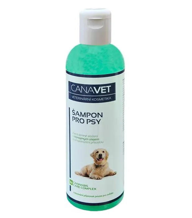 Główne zdjęcie produktu CANAVET šampon pro psy s antipar.přísadou Canabis CC 250ml