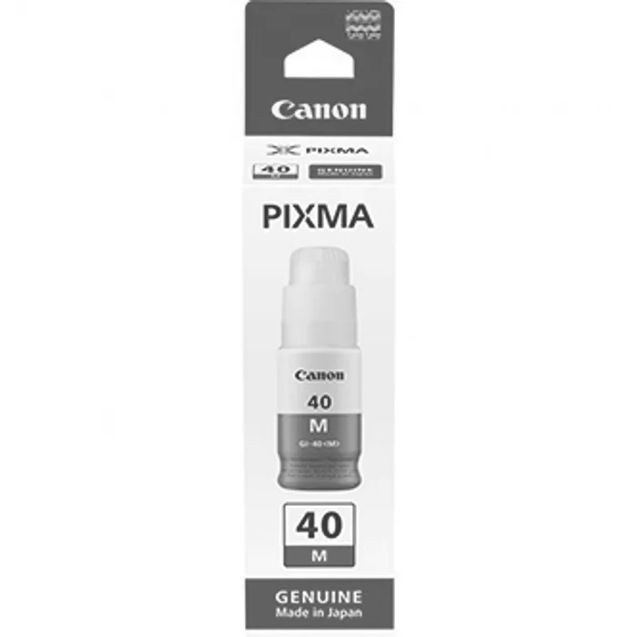 Główne zdjęcie produktu Canon originální ink 3401C001, magenta, 7700str., 70ml, GI-40 M, Canon PIXMA G5040,G6040