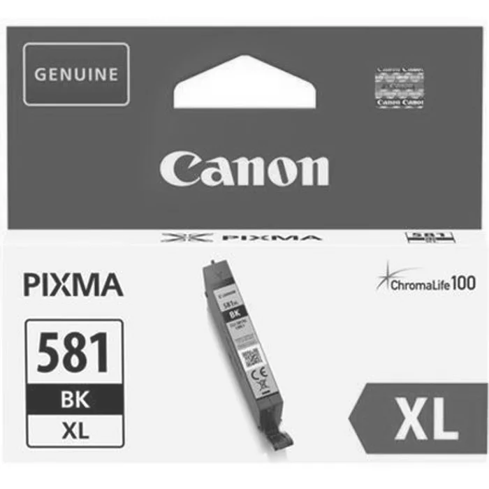 Główne zdjęcie produktu Canon originální ink CLI-581BK XL, black, 8,3ml, 2052C001, Canon PIXMA TR7550,TR8550,TS61